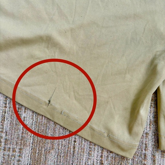 BADGER SPORT PRE-OWNED MENS YELLOW POLYESTER ATHLETIC PRACTICE SHORTS - MEDIUM - Picture 11 of 13